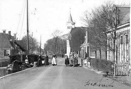 SB-00106 | Sexbierum: zicht op de Kade